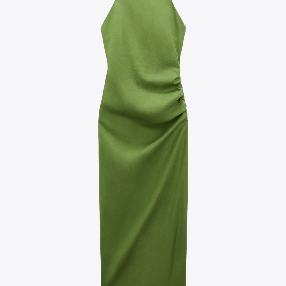 Zara limited edition macrame beaded backless maxi dress - Picture 8 of 12